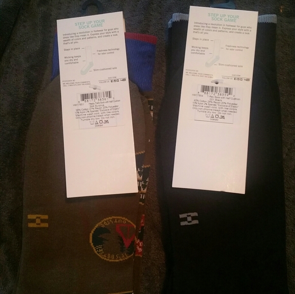 Hue, Men Socks New 2pair Fresh Wicking Stylish - Picture 6 of 9